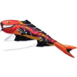 Kites Premier Kites Large Flying Fish Kite - Warm Orbit