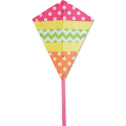 Kites 25 In. Diamond Kite - Cheerful Premier Kites