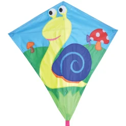 Kites 30 In. Diamond Kite - Snail Premier Kites