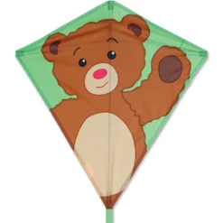 Kites Premier Kites 30 In. Diamond Kite - Teddy Bear
