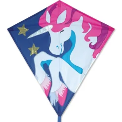 Kites 30 In. Diamond Kite - Trixie Unicorn Premier Kites