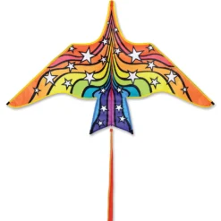Bold Innovations Thunderbird Kite - 60 In. Rainbow Stars Thunderbird Kites
