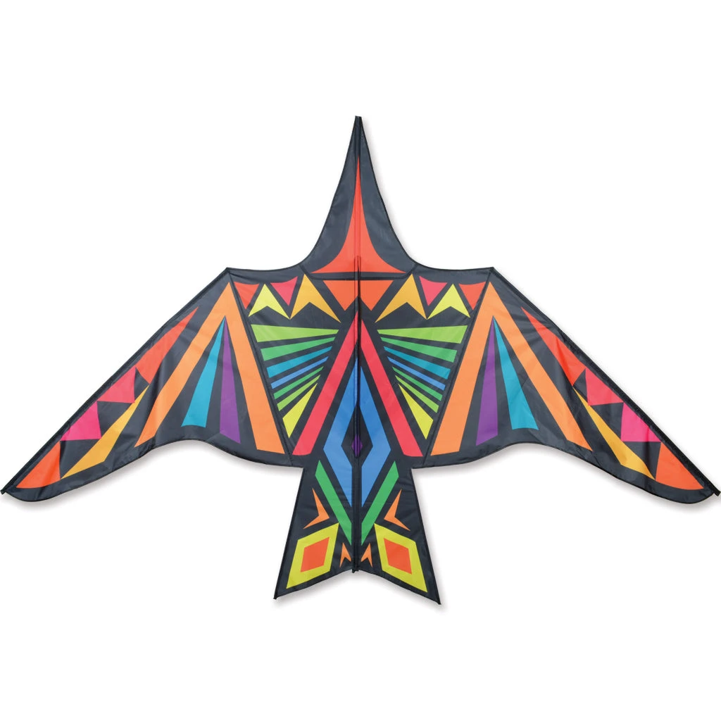 Bold Innovations Thunderbird Kite - 11.5 Ft. Rainbow Geometric