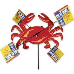WindGarden 22 In. WhirliGig Spinner - Old Bay Large Red Crab WindGarden