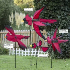 WindGarden 37 In. North American Cardinal Spinner