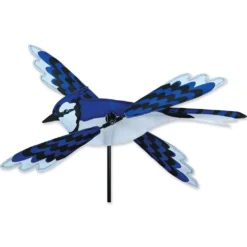 WindGarden 18 In. WhirliGig Spinner - Blue Jay WindGarden