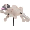 WindGarden 15 In. WhirliGig Spinner - Tan Pug