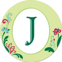 WindGarden Monogram Triple Spinner - J