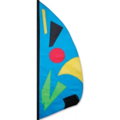 WindGarden 3.5 Ft. Feather Banner-Marine Jazz WindGarden
