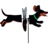 WindGarden Deluxe Petite Spinner - Black & Tan Dachshund