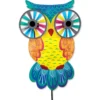 WindGarden WindGarden Tropical Night Owl Reflective Eyes Spinner