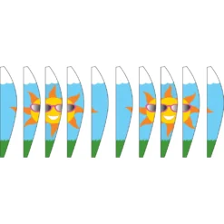 WindGarden 22 In. Hot Air Balloon - Sun