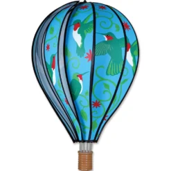 WindGarden 22 In. Hot Air Balloon - Hummingbirds