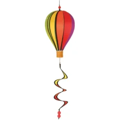 WindGarden 12 In. Hot Air Balloon - Rainbow WindGarden