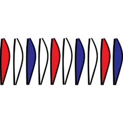 WindGarden WindGarden 12 In. Hot Air Balloon - Patriotic