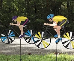 WindGarden 22 In. Road Bike Spinner - Woman 1555 WindGarden