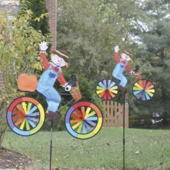 WindGarden 20 In. Bike Spinner - Scarecrow
