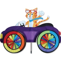 WindGarden 25 In. Car Spinner - Cat