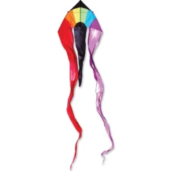 Collections Kites Collections 13 Ft. Flo-Tail Delta Kite - Rainbow
