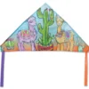Kites 56 In. Delta Kite - Alpacas And Cacti Premier Kites