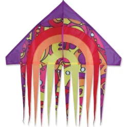 Kites 56 In. Stream Delta Kite - Warm Orbit