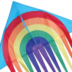 Kites 56 In. Stream Delta Kite - Rainbow