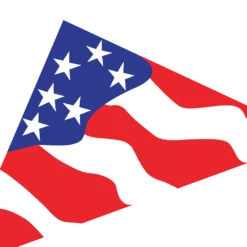 Kites Premier Kites 11 Ft. Delta Kite - Patriotic