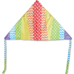 Kites 6.5 Ft. Delta Kite - Pattern Rainbow Premier Kites