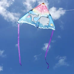 Kites 56 In. Delta Kite - Whale Mandala Premier Kites
