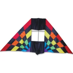 Kites Premier Kites 7.5 Ft. Box Delta Kite - Rainbow Ray