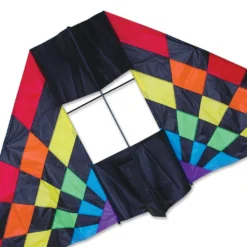 Kites Premier Kites 7.5 Ft. Box Delta Kite - Rainbow Ray