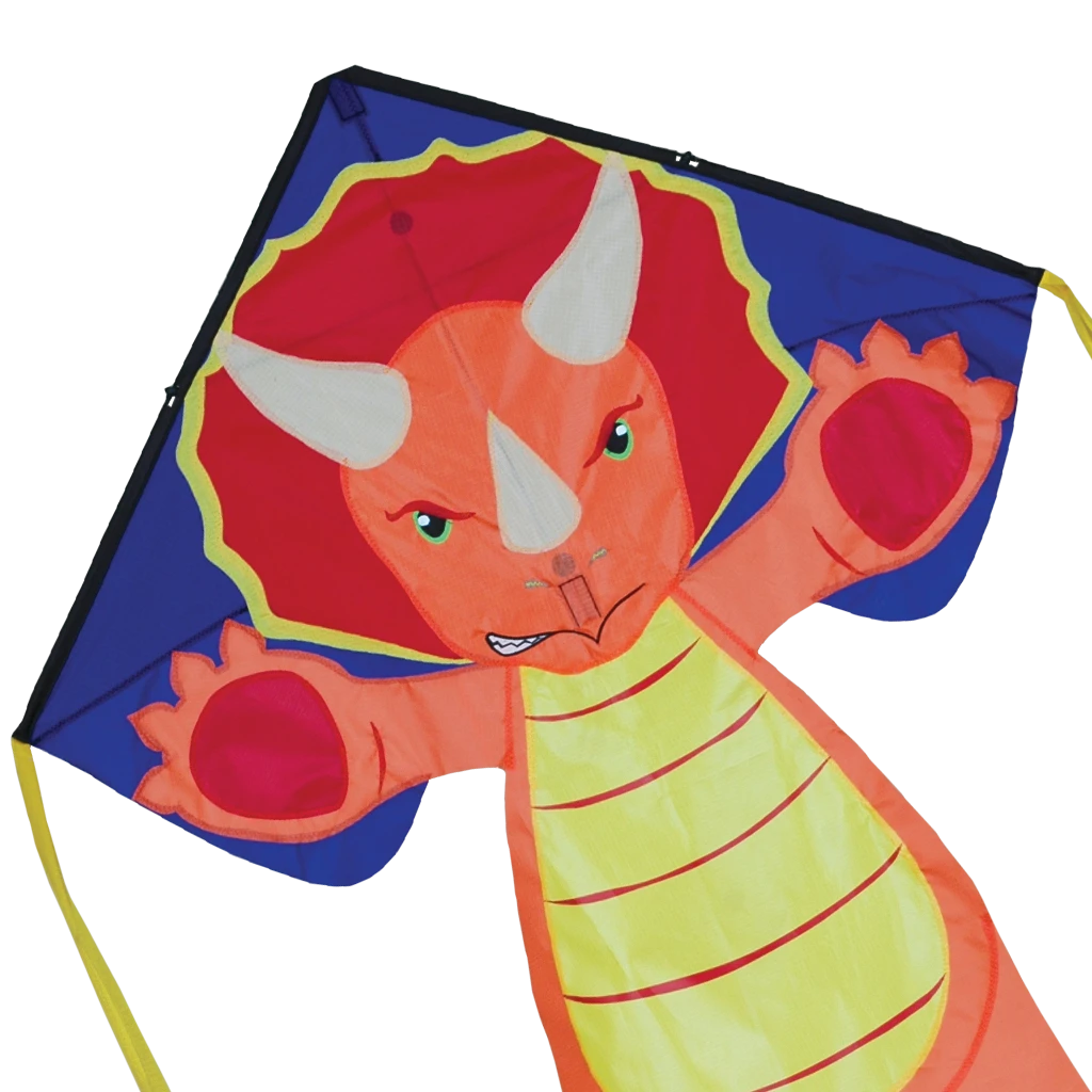 Kites Premier Kites Regular Easy Flyer Kite - Triceratops
