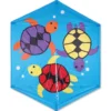 Kites 56 In. Rokkaku Kite - Sea Turtles