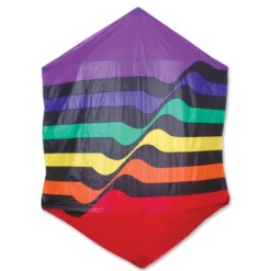 Collections Kites Rokkaku Kite - Rainbow Ripple