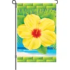 Accent Home & Garden 12 In. Flag - Tropical Hibiscus