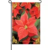Accent Home & Garden 12 In. Flag - Elegant Poinsettia Accent