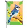 Accent Home & Garden 12 In. Flag - Blue Jay In Spring Accent