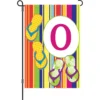 Accent Home & Garden 12 In. Summer Monogram Flag - O