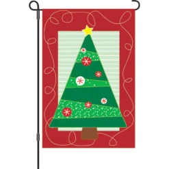 Accent Home & Garden 12 In. Flag - Soho Christmas Accent