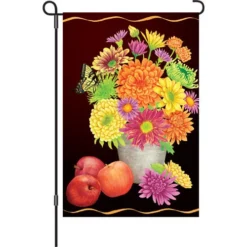 Accent Home & Garden 12 In. Flag - Fall Floral