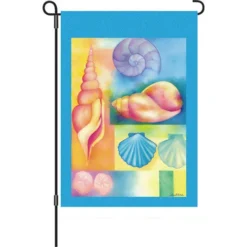 Accent Home & Garden 12 In. Flag - Seashells