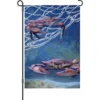 Accent Home & Garden Accent 12 In. Flag - Ocean Blue Crab