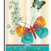 Accent Home & Garden Accent 12 In. Flag - Wonderful Butterflies