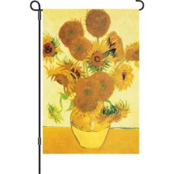 Accent Home & Garden 12 In. Flag - Van Gogh Sunflower Accent