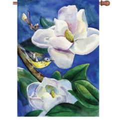 Accent Home & Garden Accent 28 In. Flag - Magnolia Warbler