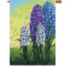 Accent Home & Garden Accent 28 In. Flag - Hyacinths