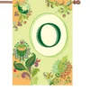 Accent Home & Garden 28 In. Spring Monogram Flag - O Accent
