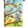 Accent Home & Garden Accent 28 In Flag -Squirrel Friends