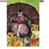 Accent Home & Garden 28 In. Flag - Turkey Pilgrim Accent