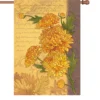 Accent Home & Garden 28 In. Flag - Chrysanthemums Accent